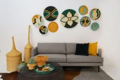 KAZI Brea Forest Bud Wall Plate III Home Goods 8 KAZI Brea Forest Bud Wall Plate III Home Goods