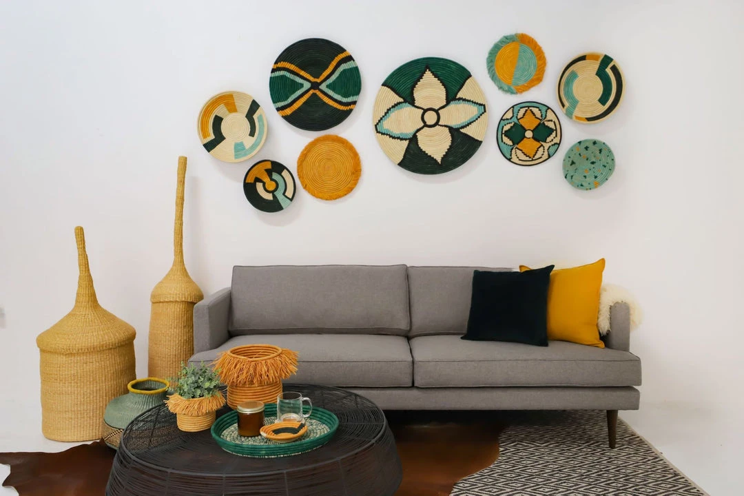 KAZI Brea Forest Bud Wall Plate III Home Goods 4 KAZI Brea Forest Bud Wall Plate III Home Goods