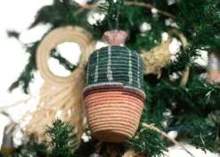 KAZI Fair Trade Cactus Planter Ornament 1