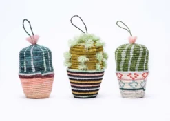 KAZI Fair Trade Cactus Planter Ornament 1 8 KAZI Fair Trade Cactus Planter Ornament 1