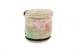 KAZI Home Goods Canyon Clay Abstract Lidded Box