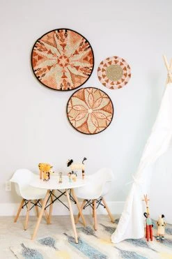 KAZI Canyon Clay Placemat + Wall Hanging