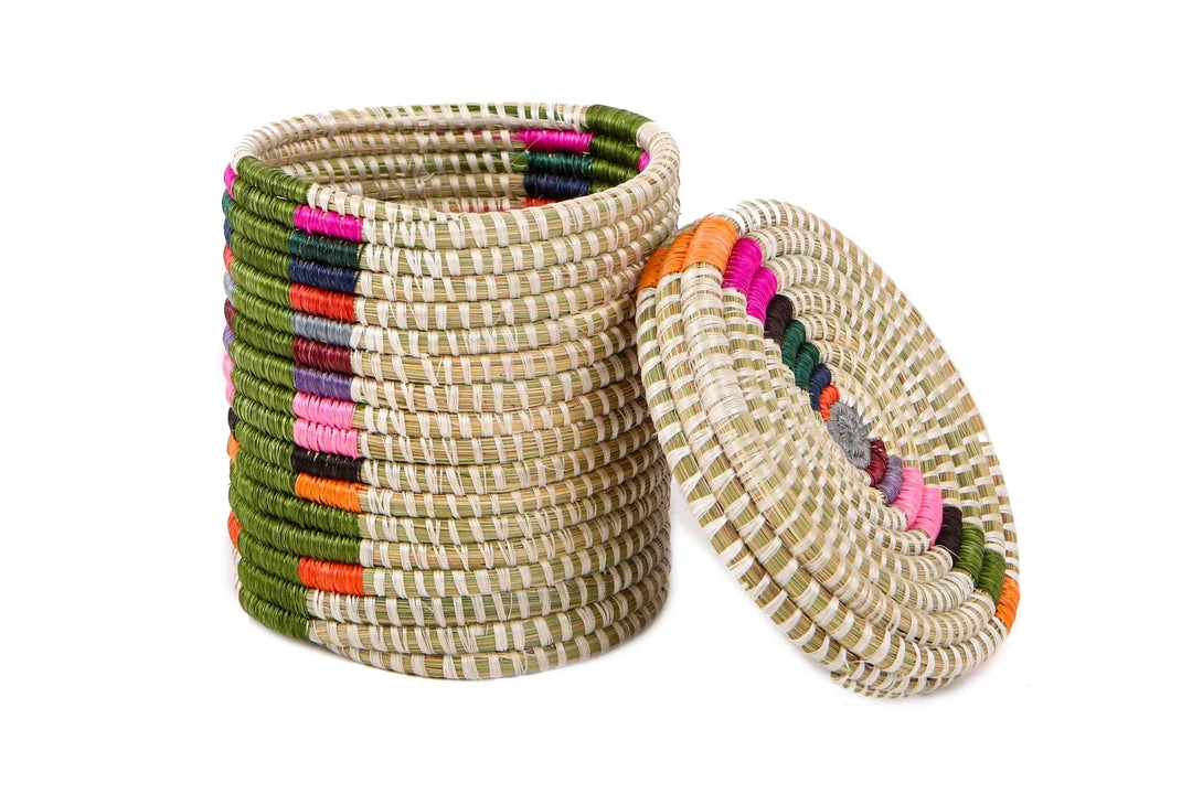 KAZI Home Goods Chromatic Lidded Box 5 KAZI Home Goods Chromatic Lidded Box