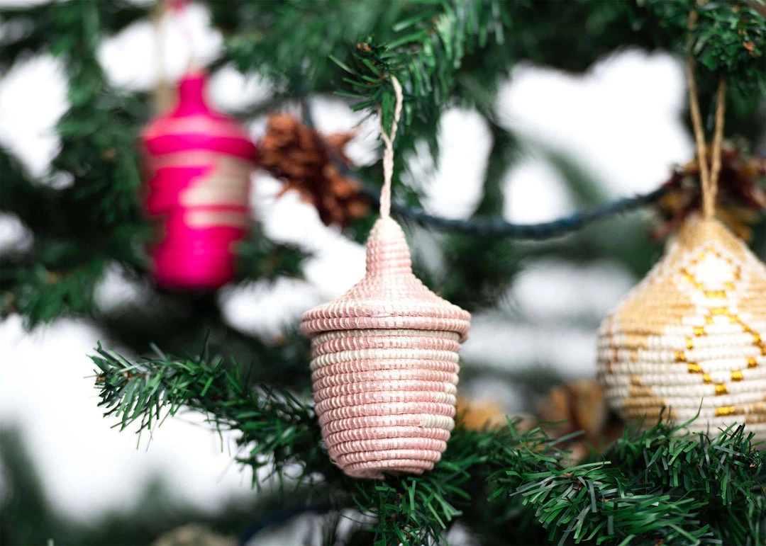 KAZI Coral + Clay Nya Ornament Set Fair Trade 5 KAZI Coral + Clay Nya Ornament Set Fair Trade