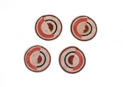 KAZI Coral Mara Oversized Coaster Set