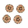 KAZI Dusty Peach Nyota Coasters Home Goods