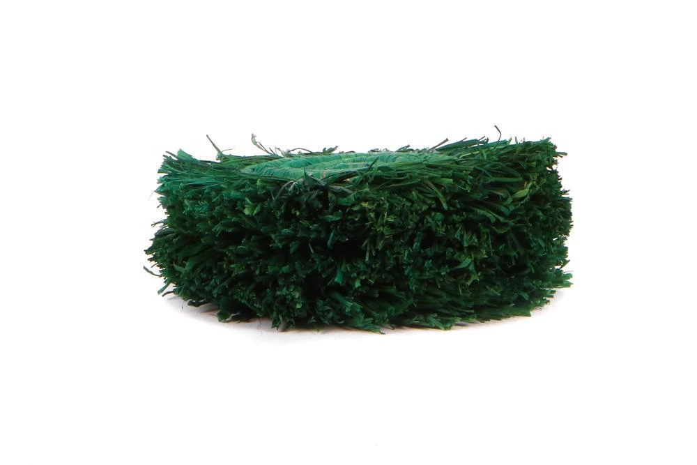 KAZI Home Goods Evergreen Fringed Oversized Raffia Coaster Set 5 KAZI Home Goods Evergreen Fringed Oversized Raffia Coaster Set