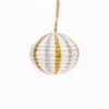 KAZI Fair Trade Globe Ornament - Multi Metallic 2 KAZI Fair Trade Globe Ornament - Multi Metallic