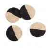 KAZI Half Moon Raffia Coasters Best Sellers 2 KAZI Half Moon Raffia Coasters Best Sellers