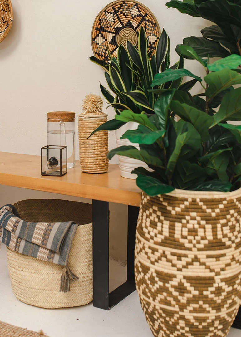 KAZI Home Goods Imani Short Floor Basket 5 KAZI Home Goods Imani Short Floor Basket