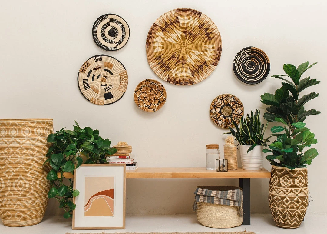 KAZI Home Goods Imani Short Floor Basket 4 KAZI Home Goods Imani Short Floor Basket