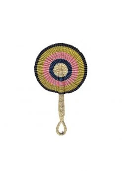 KAZI Indie Round Hand Fan Home Goods