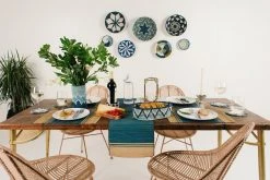 KAZI Large Blue Night Hope Wall Basket 10 KAZI Large Blue Night Hope Wall Basket