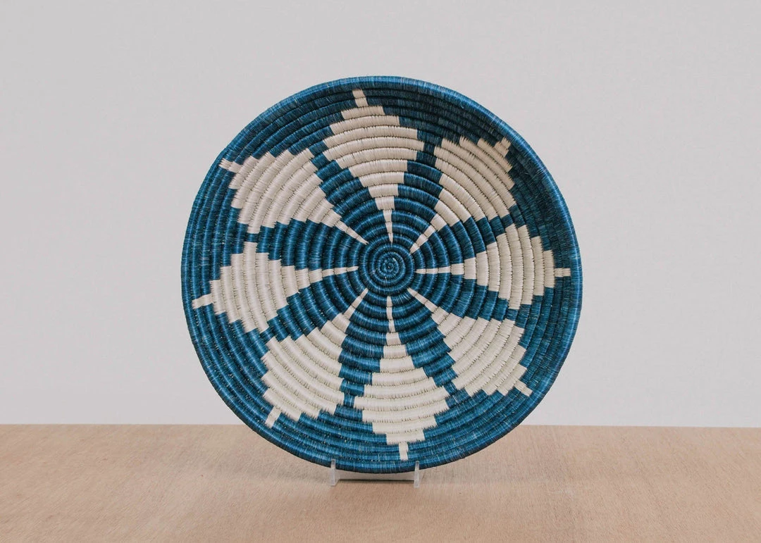 KAZI Large Blue Night Hope Wall Basket 3 KAZI Large Blue Night Hope Wall Basket