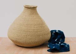 KAZI Home Goods Large Natural Grass Bud Vase