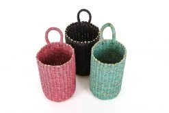 KAZI Mauve Hanging Basket Home Goods