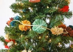 KAZI Home Goods Multicolor Pom Pom Garland 7 KAZI Home Goods Multicolor Pom Pom Garland