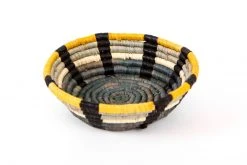 KAZI Mustard + Gray Catch All Basket Home Goods 10 KAZI Mustard + Gray Catch All Basket Home Goods