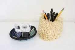 KAZI Home Goods Natural Bomba Brush Cup