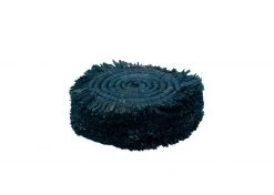 KAZI Niagara Fringed Oversized Raffia Coaster Set