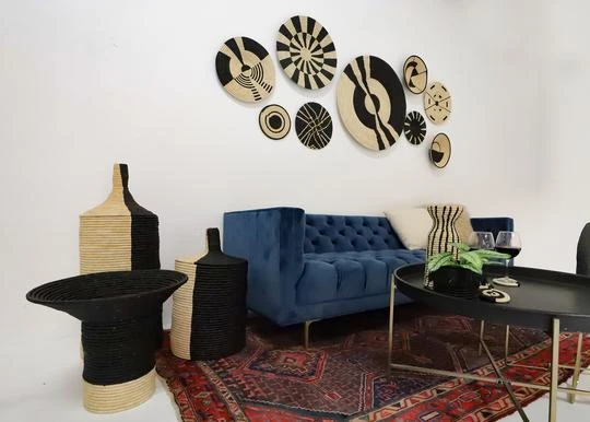 KAZI Home Goods Odetta Black + Natural Box I 4 KAZI Home Goods Odetta Black + Natural Box I