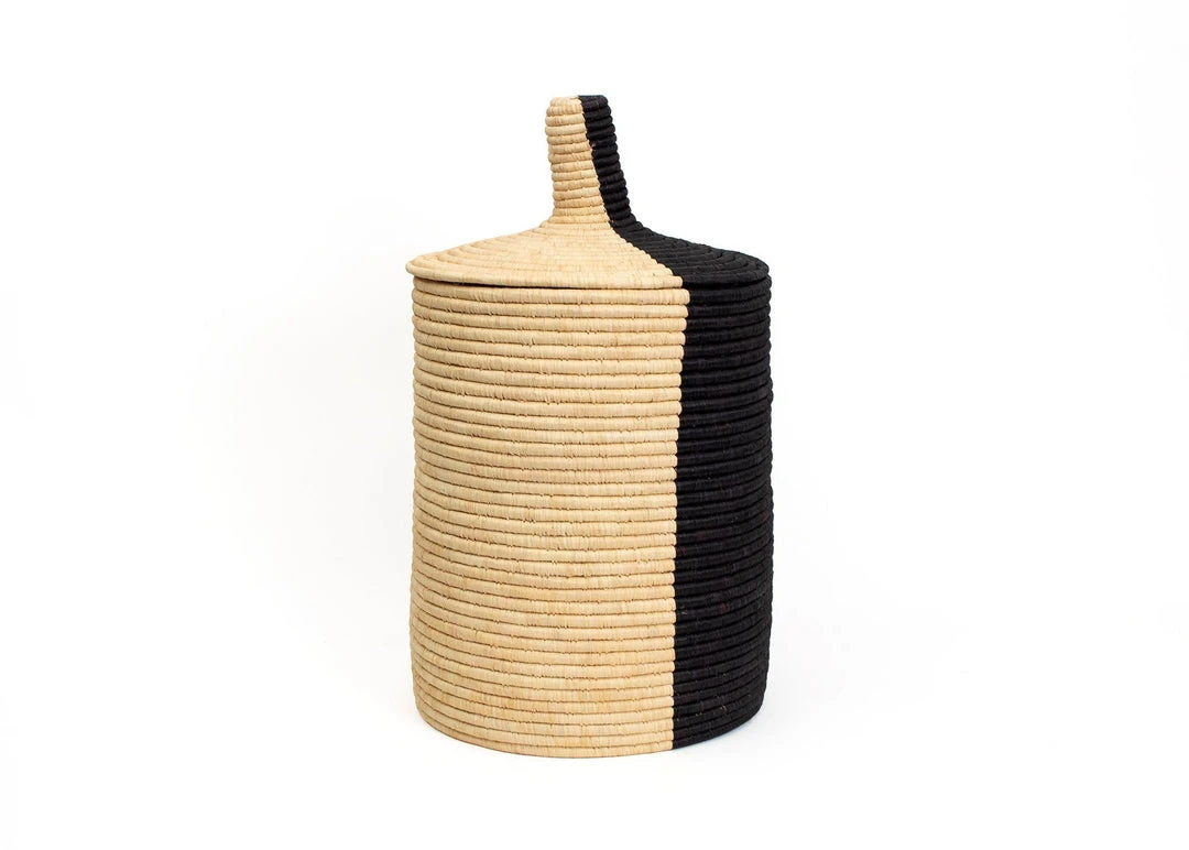 KAZI Home Goods Odetta Black + Natural Box I 3 KAZI Home Goods Odetta Black + Natural Box I