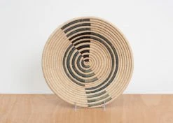 KAZI Opal Gray Geo Large Bowl