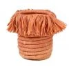 KAZI Peach Fringed Brush Cup 1 KAZI Peach Fringed Brush Cup