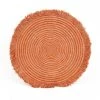 KAZI Peach Large Fringed Wall Charger 2 KAZI Peach Large Fringed Wall Charger