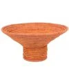 KAZI Peach Pedestal Bowl I 1 KAZI Peach Pedestal Bowl I