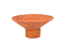 KAZI Peach Pedestal Bowl I