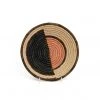 KAZI Peach Soleil Medium Raffia Bowl Best Sellers