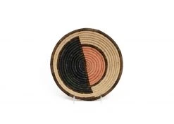 KAZI Peach Soleil Medium Raffia Bowl Best Sellers