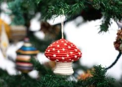 KAZI Best Sellers Red Mushroom Ornament
