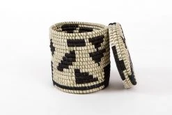 KAZI Silver Blue Almasi Lidded Box