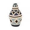 KAZI Silver Blue Kati Vase Home Goods