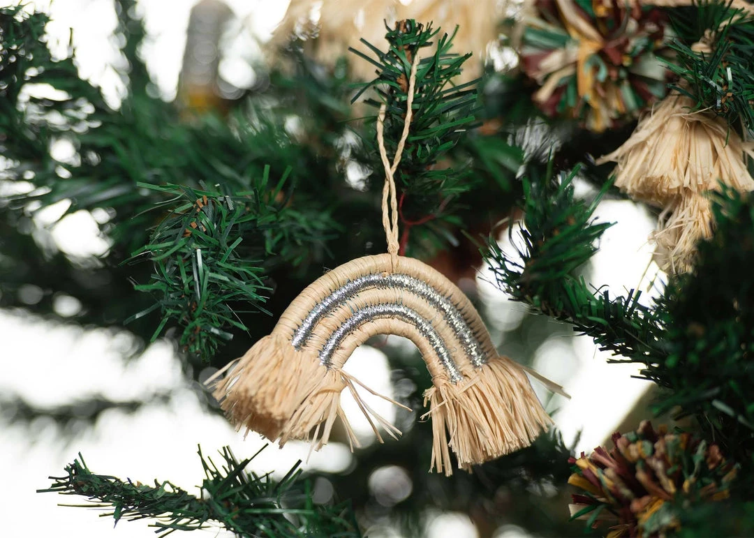 KAZI Silver Metallic Rainbow Ornament Best Sellers 3 KAZI Silver Metallic Rainbow Ornament Best Sellers