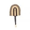 KAZI Small Black Checkered Fan Home Goods 1 KAZI Small Black Checkered Fan Home Goods
