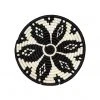 KAZI Small Black + White Ikaze Trivet 1 KAZI Small Black + White Ikaze Trivet