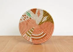 KAZI Home Goods Small Desert Flower Biko Trivet 9 KAZI Home Goods Small Desert Flower Biko Trivet