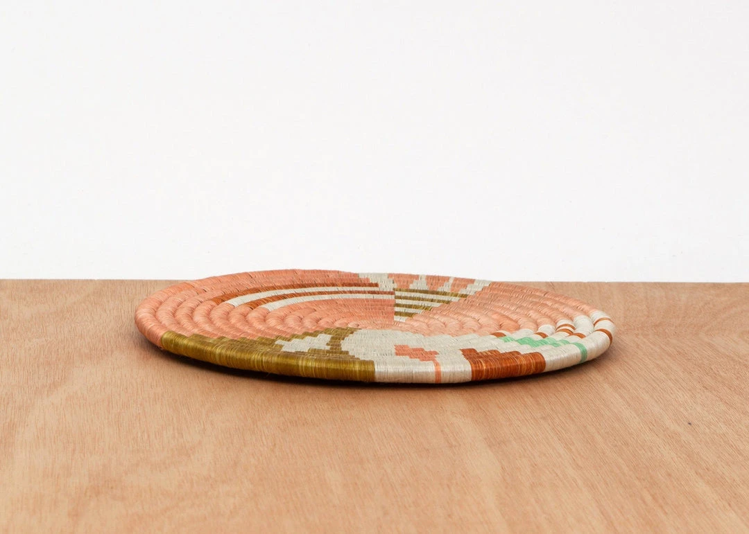 KAZI Home Goods Small Desert Flower Biko Trivet 6 KAZI Home Goods Small Desert Flower Biko Trivet