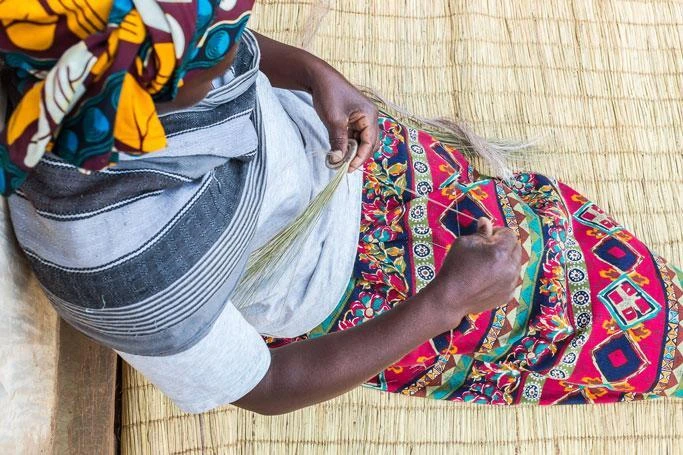 KAZI Home Goods Small Desert Flower Biko Trivet 7 KAZI Home Goods Small Desert Flower Biko Trivet