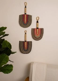 KAZI Home Goods Small Desert Rose Fan