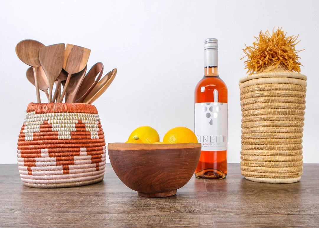 KAZI Home Goods Sunset Tina Pom Pom Box 5 KAZI Home Goods Sunset Tina Pom Pom Box