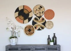 KAZI Tabia Peach Wall Plate II Home Goods