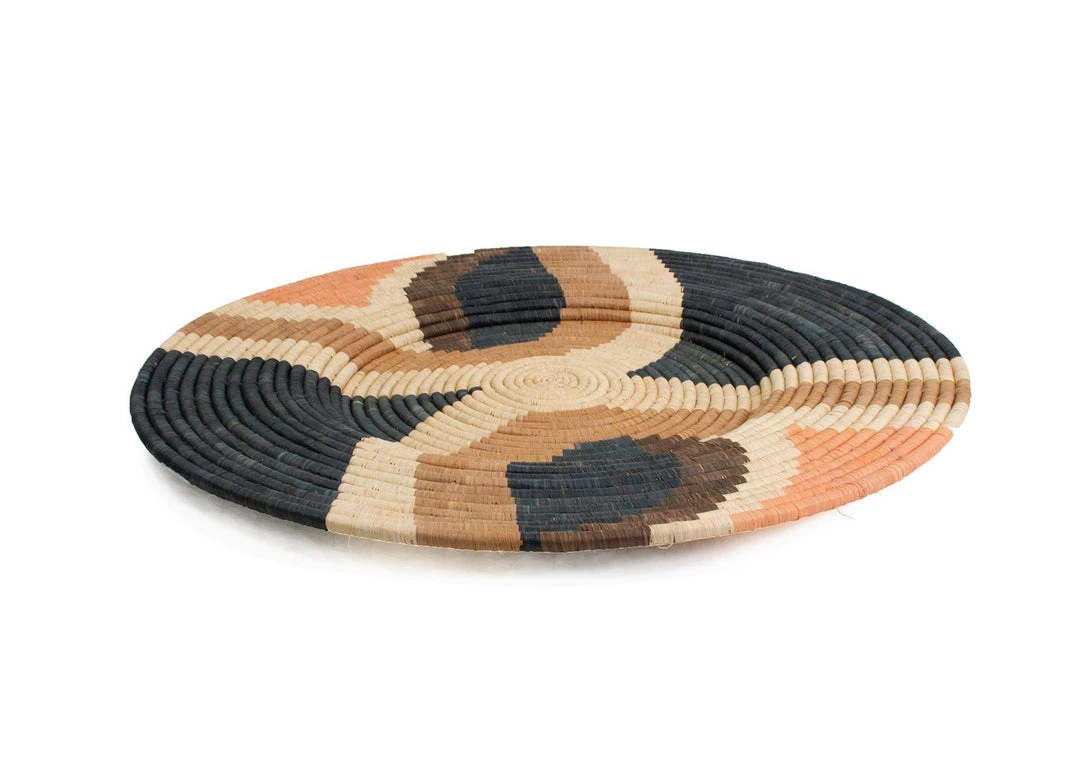 KAZI Home Goods Tabia Peach Wall Plate III 5 KAZI Home Goods Tabia Peach Wall Plate III