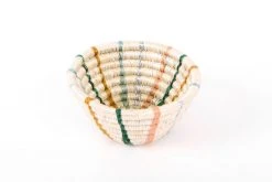 KAZI Tiny Floret Striped Catch All Home Goods 10 KAZI Tiny Floret Striped Catch All Home Goods
