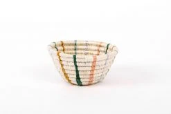 KAZI Tiny Floret Striped Catch All Home Goods
