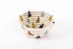 KAZI Tiny Silver Blue Igisozi Catch All Home Goods 10 KAZI Tiny Silver Blue Igisozi Catch All Home Goods