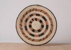 KAZI Ugandan Raffia Plate IV Home Goods